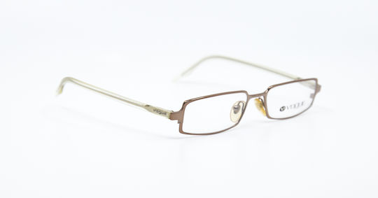 Vogue Women's Metal Prescription Eyeglass Frame Brown VO3445 705