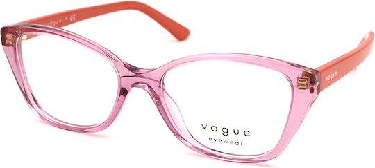 Vogue Rame Ochelari Copii Acetat Structură Scheletică Fluture Roz VY2010 2836