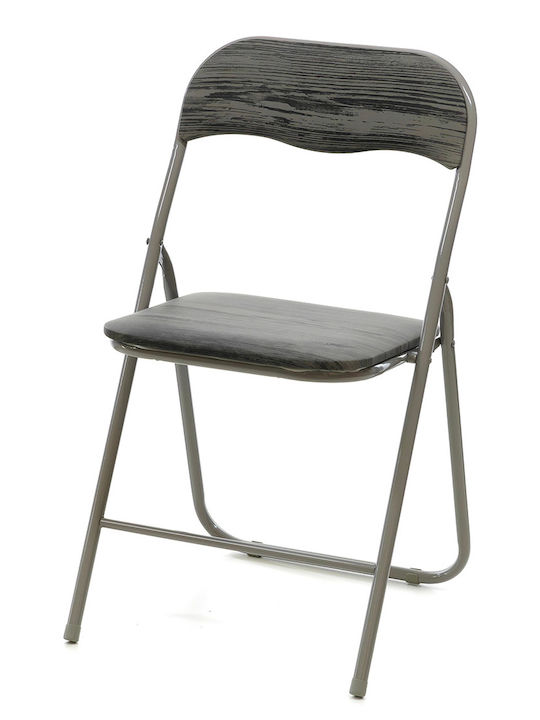 Outdoor Chair Wooden Grey 1pcs 43x44x78cm.