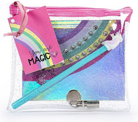 Tri-Coastal Design Magic Caiet Cu Suport Pentru Stilou Și Lacăt