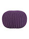 Πουφ Σκαμπό Purple 50x35cm