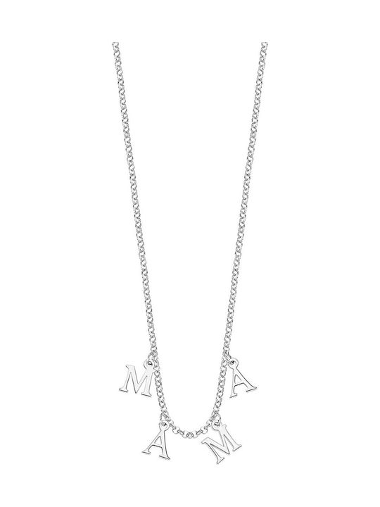 Lotus Watches Necklace Mum from Silver
