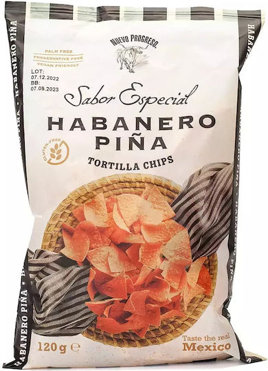 Nuevo Progreso Nachos Χωρίς Γλουτένη 120gr