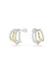 Swarovski Hyperbola Earrings Hoops with Stones