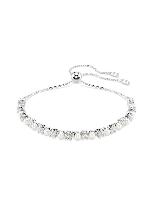 Swarovski Damen Armband Kette aus Silber