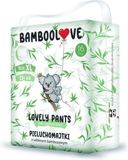 Bamboolove Klebeband-Windeln für 12+ kgkg 16Stück