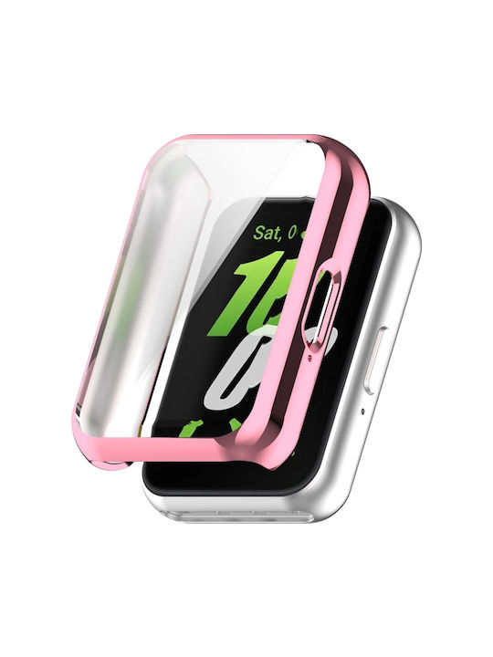 Κάλυψη Силиконов Калъф в Розов цвят за Samsung Galaxy Fit 3