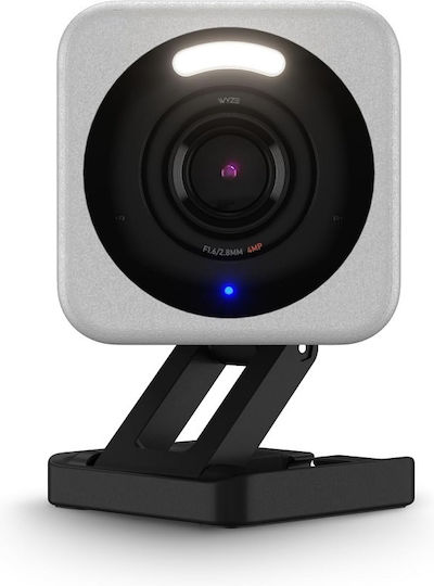 Wyze WYZEC4G v4 IP Cameră de Supraveghere Wi-Fi Full HD+ 4MP cu Difuzor Gri Potrivită pentru Prize Tip Anglia