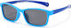 Techsuit Πεταλούδα Παιδικά Γυαλιά Ηλίου με Polarized Φακό Μπλε για 3-12 Ετών
