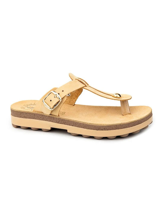 Fantasy Sandals Mirabella Γυναικεία Σανδάλια Ανατομικά Honey