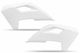 UFO Motorcycle Radiator Protector Husqvarna FC 350 White