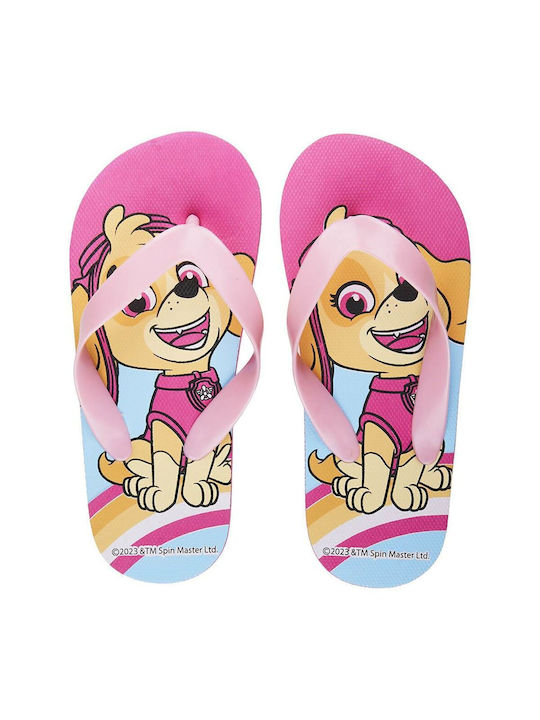 Paw Patrol Kinder Flip Flops Pfoten-Patrouille Rosa