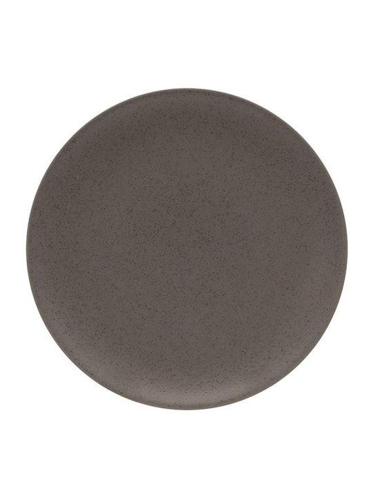 Costa Verde Teller Untiefe aus Porzellan Gray mit Durchmesser 21cm