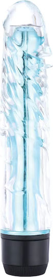Vibration Realistic Vibrator Light Blue