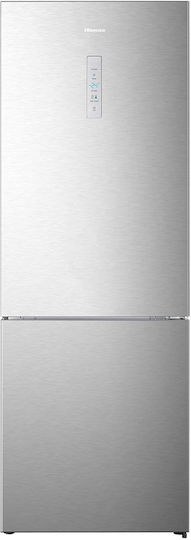 Hisense Fridge-Freezer 495lt Total NoFrost H200xW70.4xD69.4cm Inox RB645N4BCE