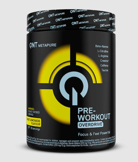 QNT Metapure Overdrive 390gr Sweet Lemonade