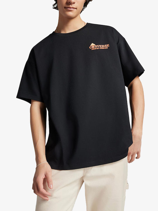 Converse Herren T-Shirt Kurzarm Black