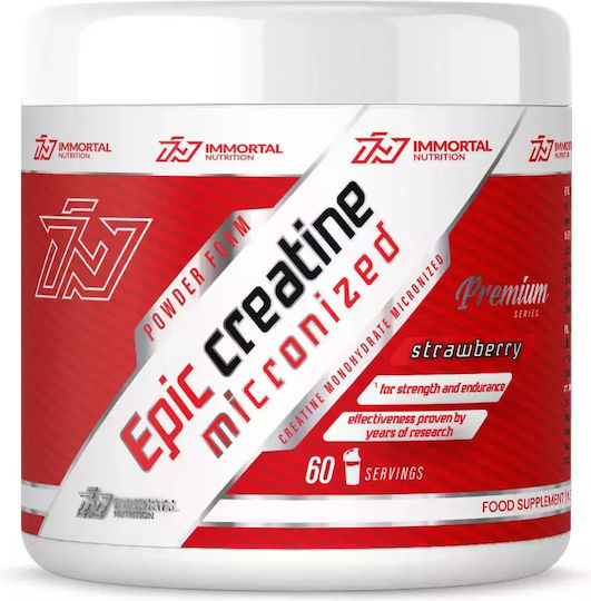 Immortal Nutrition Epic Creatine 5000mg Strawberry 300gr 200ml