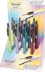 Cresco Pen Ballpoint 1mm 12pcs