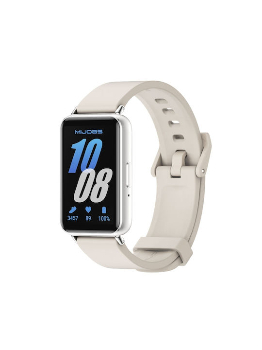 Mijobs Watch Strap Silicone Gray (Galaxy Fit3)