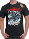 Rock Deal Offspring T-shirt Μαύρο Βαμβακερό The Offspring