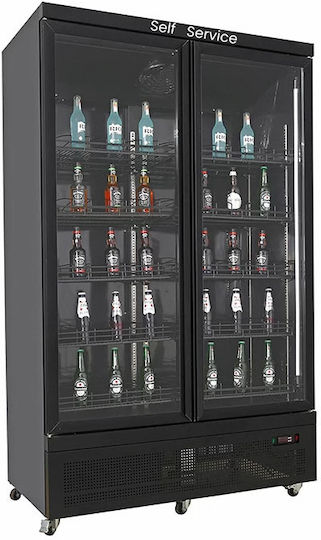 Frigus Getränkekühlschrank 950Es Doppeltürig H205xB125xT70.5cm