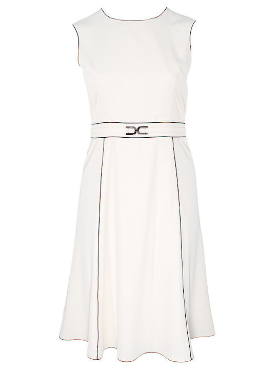 Forel Midi Dress White