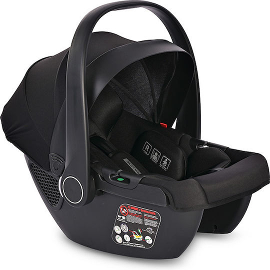 Lorelli Aria Luxe Baby Car Seat i-Size Black Jasper