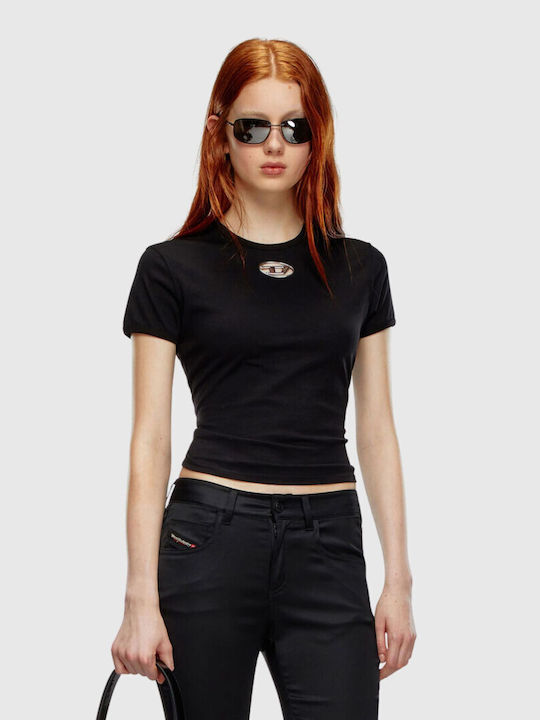 Diesel Femeie Tricou Negru