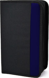 Onyx Portable Case CD & DVD 128 Black/Blue