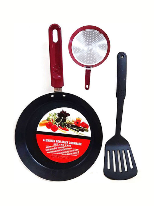 ForHome Crepe Maker made of Aluminum with Non-Stick Coating 22cm