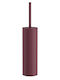 Pam & Co Inox Badezimmer Toilettenbürste Burgundy