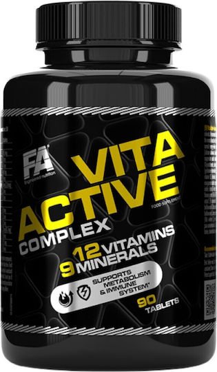 FA Nutrition Vita Active Complex Мултивитамин 90 Таблетки