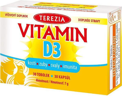 Terezia Vitamina D3 pentru Imunitate 1000iu 30 capace