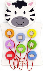 Wall Toy Match Shapes Zebra Beam