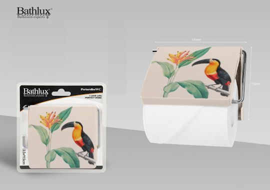Bathlux Papierhalter Kunststoff Bunt