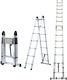103 Multipurpose Aluminum Ladder with Maximum Height 3.8m
