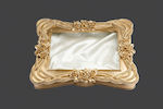 La Vista Tabletop Wedding Crown Case Gold