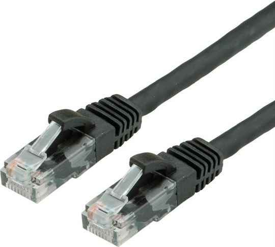 3M U/UTP Cat.6a (Gigabit) Καλώδιο Δικτύου Ethernet 3m Μαύρο
