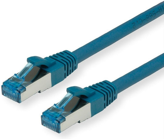 3M S/FTP Cat.6a (Gigabit) Καλώδιο Δικτύου Ethernet 3m Μπλε