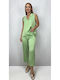 Passager Women's Fabric Trousers Green