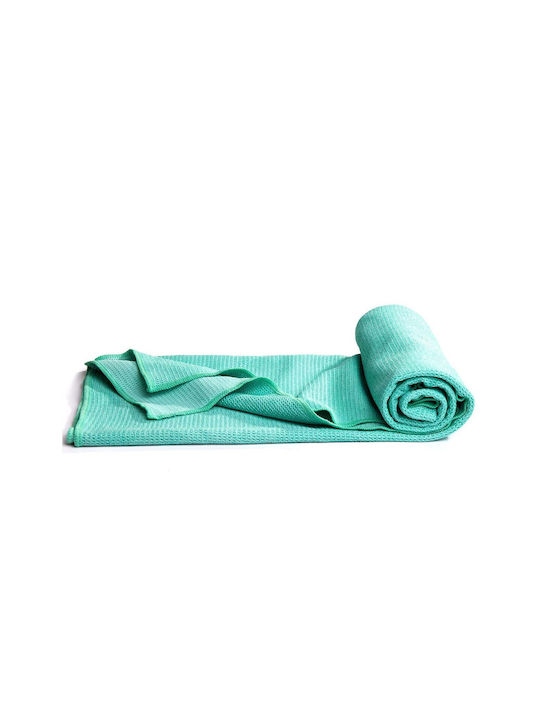 Amaya Πετσέτα Yoga Γυμναστηρίου Τιρκουάζ Amaya Πετσέτα Yoga Γυμναστηρίου Τιρκουάζ