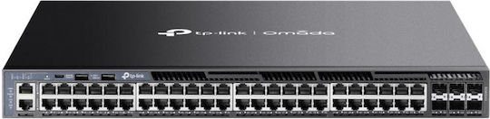 TP-LINK SG6654X Managed L2 / L3 Switch with 48 Ethernet Ports and 6 SFP Ports