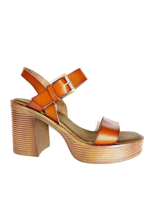 Ustyle Sandalen Tabac Braun