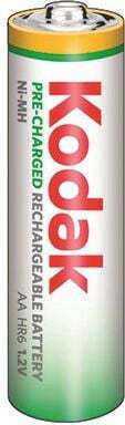 Kodak Επαναφορτιζόμενη Μπαταρία AA 2600mAh 1.2V