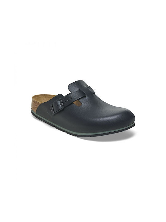 Birkenstock Ανατομικά Σαμπό Μαύρα