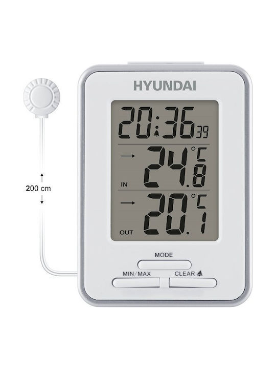 Hyundai Tabletop Clock with Alarm