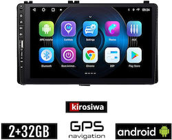 Kirosiwa Car Audio System for Toyota Aygo 2022 (Bluetooth/USB/WiFi/GPS) with Touch Screen 9"