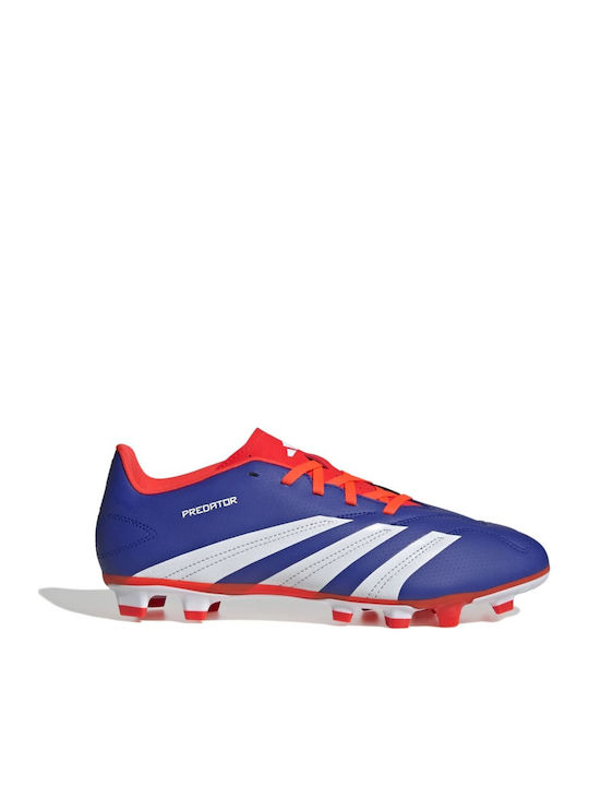 adidas Predator Club ID1326 Pantofi de Fotbal cu crampoane Roșii