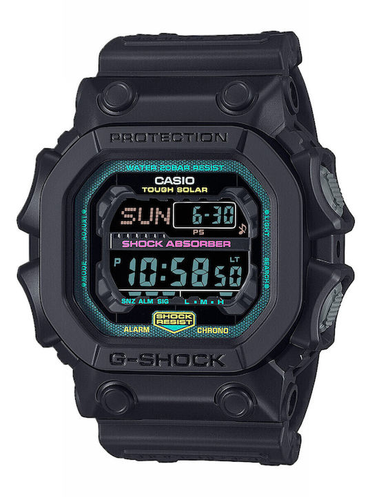 Casio G-shock Digital Men's Watch Chronograph Battery with Black Rubber Strap